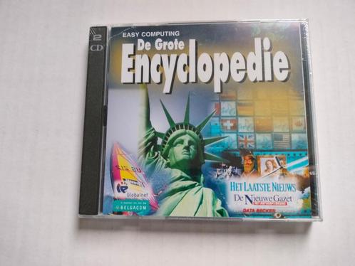 De grote encyclopedie  Easy Computing Software + Belgacom CD, Computers en Software, Educatie- en Cursussoftware, Nieuw, Windows