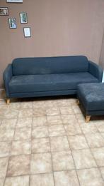 Gratis salon twee keer driezit +longchair, Ophalen, Gebruikt