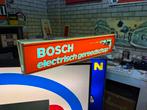 BOSCH oude reclame lichtbak, Verzamelen, Ophalen, Gebruikt, Reclamebord