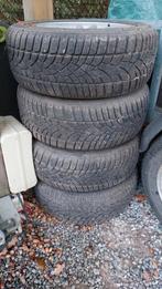 Pneus d'hiver Dunlop 205 55 R16 91H en bon état sur les jant, Enlèvement
