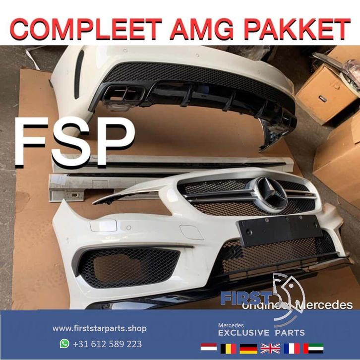 W292 GLE AMG PAKKET origineel Mercedes compleet wit Voorbump, Auto-onderdelen, Carrosserie, Bumper, Mercedes-Benz, Voor, Achter