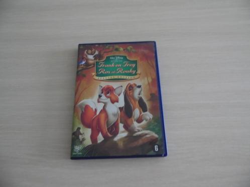 ROX EN ROUKY DISNEY, Cd's en Dvd's, Dvd's | Tekenfilms en Animatie, Zo goed als nieuw, Amerikaans, Tekenfilm, Alle leeftijden