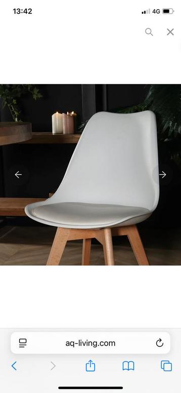 4 Nieuwe stoelen beschikbaar voor biedingen