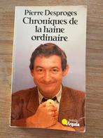 Pierre Desproges : Chroniques de la haine ordinaire, Boeken, Film, Tv en Media, Gelezen, Ophalen of Verzenden, Overige typen, Pierre Desproges