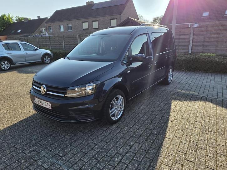Vw caddy maxi lichtevracht 2.0 tdi 156.000 km, Auto's, Volkswagen, Bedrijf, Caddy Maxi, ABS, Adaptive Cruise Control, Airbags