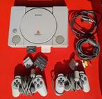 Playstation 1 console met 2 originele controllers en meer!!!, Enlèvement ou Envoi, Comme neuf, Avec 2 manettes, Avec carte mémoire