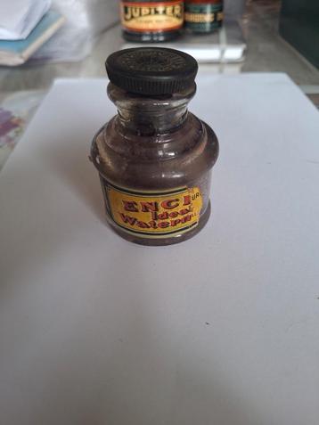 Ancienne bouteille d encre Waterman, Enlèvement ou Envoi, Utilisé, Emballage