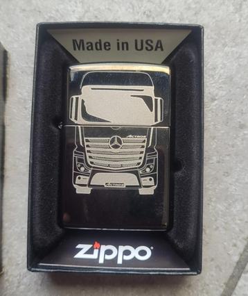 Zippo Mercedes Actros NIEUW uitgave Jan 2020  U.S.A. beschikbaar voor biedingen