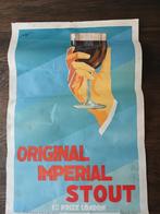 Oud affiche Imperial stout, Ophalen of Verzenden, Gebruikt, Reclamebord, Plaat of Schild, Overige merken