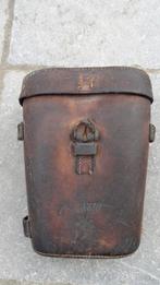 Sac à jumelles britannique en cuir 1906, Collections, Objets militaires | Général, Enlèvement ou Envoi, Armée de terre, Autres types