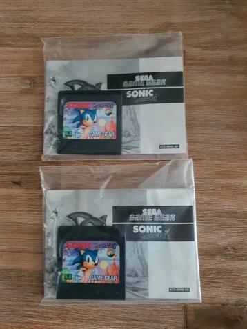 Sega gamegear sonic  disponible aux enchères