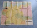 Oude landkaart Allemagne - De Rouck, Boeken, Gelezen, De Rouck, Ophalen of Verzenden, Landkaart