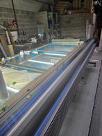 Table verre solide retro-eclairee 4m x 1.5m, Ophalen, Zo goed als nieuw