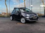 Fiat 500C Dolcevitan Appla Carplay,Parkeerhulp,half leder, Auto's, 4 zetels, 1338 kg, Cabriolet, Zwart