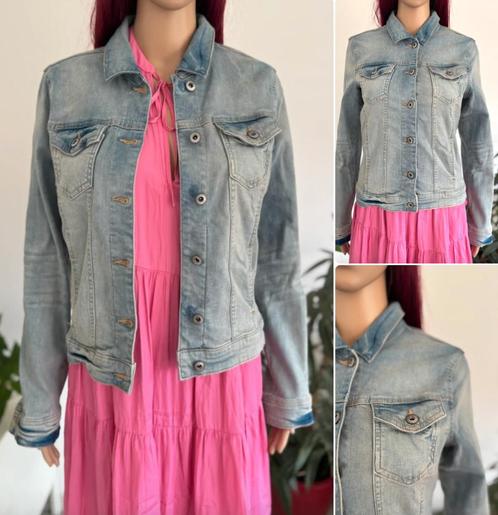 Light blue denim jacket Edc Esprit (size S/M) new, Kleding | Dames, Jassen | Zomer, Nieuw, Maat 36 (S), Blauw, Ophalen of Verzenden