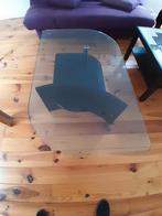 Table basse, Maison & Meubles, Tables | Tables de salon, 100 à 150 cm, Moins de 50 cm, Verre, Enlèvement