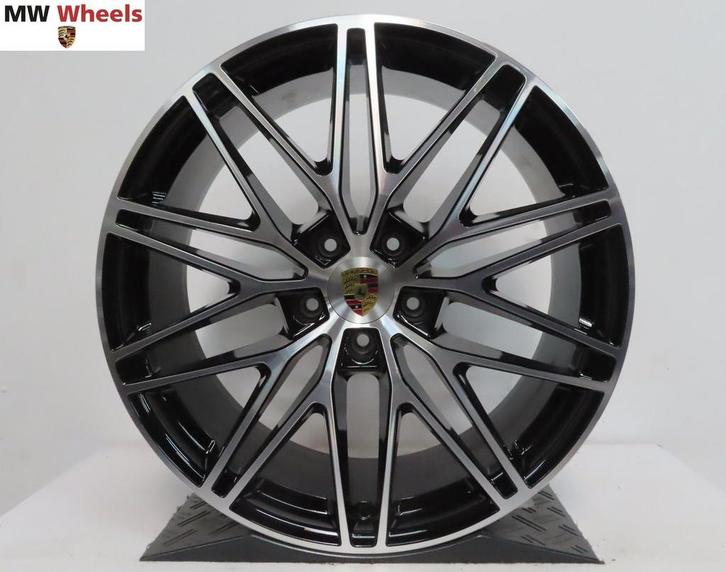 Originele Porsche Cayenne 2024 Coupe 22 inch velgen SPyder, Auto-onderdelen, Banden en Velgen, Velg(en), Overige maten, Gebruikt