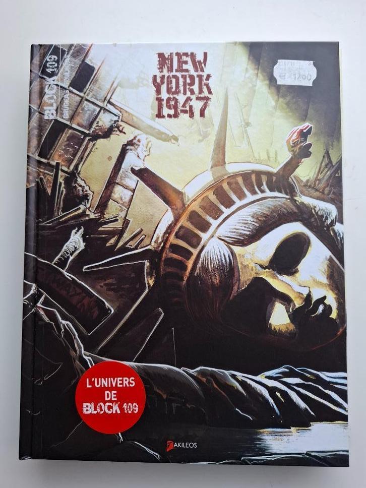 BLOCK 109 NEW YORK 1947 AKILEOS EO 2011, Livres, BD, Comme neuf, Une BD, Enlèvement ou Envoi