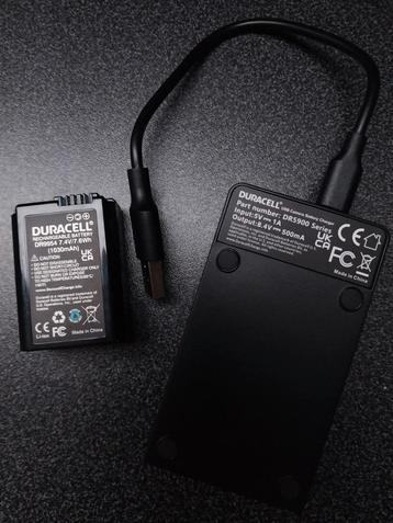 Duracell DR9954 battery + Usb charger beschikbaar voor biedingen