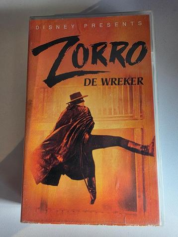 vhs disney zorro de wreker  beschikbaar voor biedingen