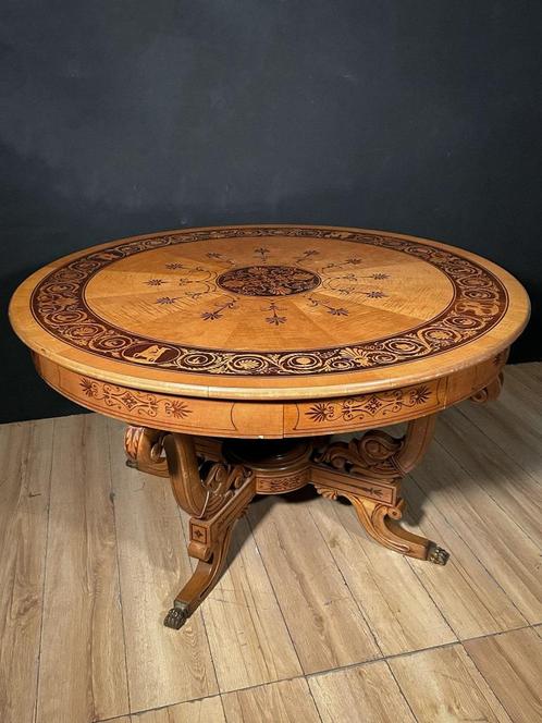 Antiek mandtafeltje in Charles X-stijl  Schitterende mandtaf, Antiek en Kunst, Antiek | Meubels | Tafels, Ophalen of Verzenden