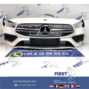 W118 C118 CLA35 AMG VOORBUMPER WIT Mercedes 2018-2022 ORIGIN beschikbaar voor biedingen