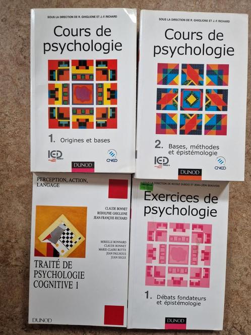Pack livres Psycho, Livres, Psychologie, Neuf, Psychologie cognitive, Enlèvement