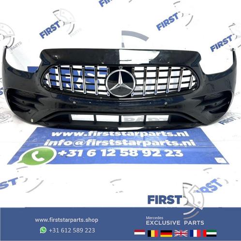 W213 W238 2023 FACELIFT AMG VOORBUMPER ZWART E Klasse Merced, Auto-onderdelen, Carrosserie, Bumper, Mercedes-Benz, Voor, Gebruikt