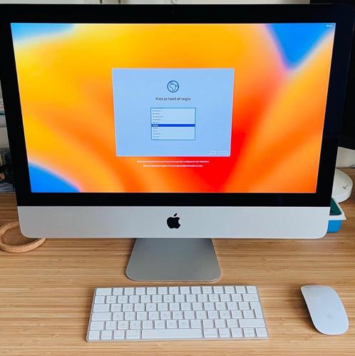 iMac 21,5 inch - 8 GB - 1 TB - 3,4 GHz (2018), Computers en Software, Apple Desktops, Zo goed als nieuw, iMac, HDD en SSD, 3 tot 4 Ghz