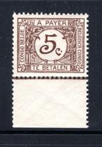 BEL. CONGO TX66 MNH 1923 - Grand numéro coloré, Timbres & Monnaies, Timbres | Europe | Belgique, Enlèvement ou Envoi, Non oblitéré