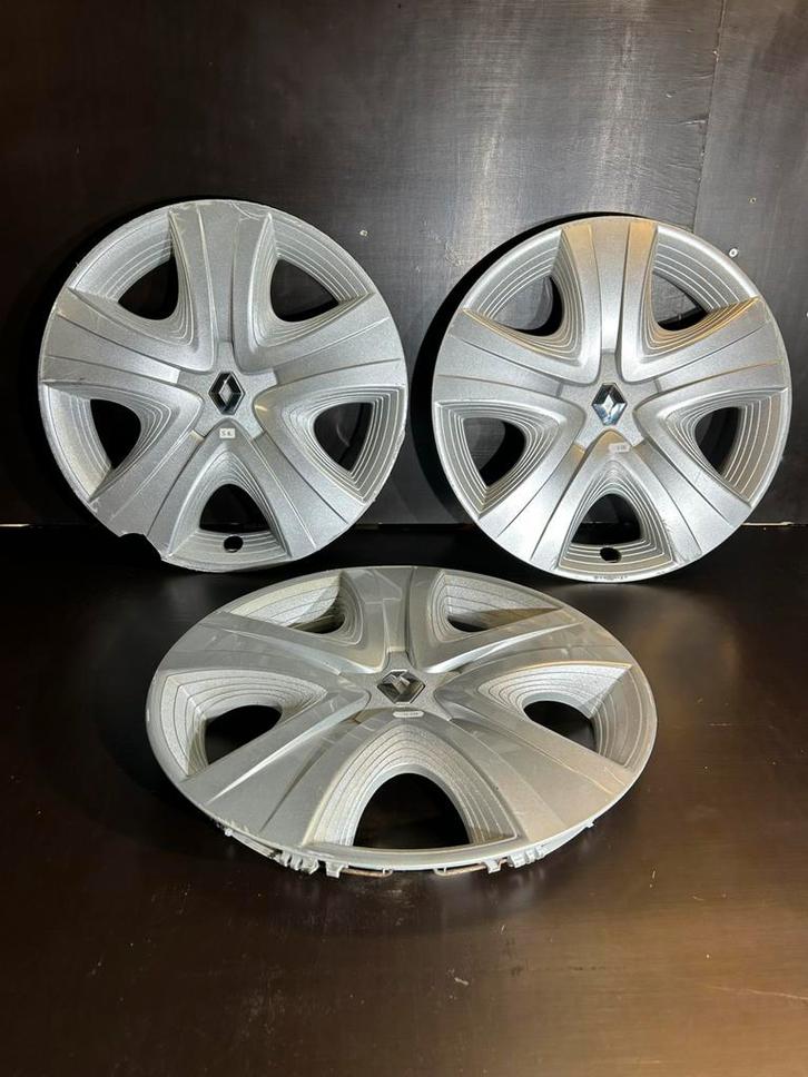 3 enjoliveurs d’origine Renault clio 16", Autos : Divers, Enjoliveurs, Utilisé, Enlèvement ou Envoi