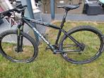Sensa Merano, maat 19, 2018. Matt Black +white+blue, Fietsen en Brommers, Fietsen | Mountainbikes en ATB, Ophalen, Gebruikt