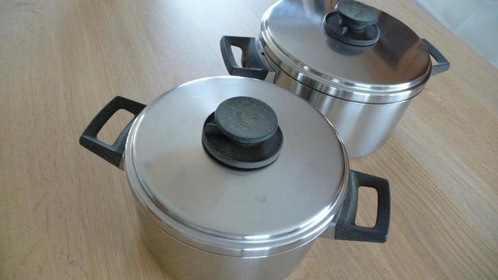 kookpotten Demeyere, Maison & Meubles, Cuisine | Casseroles & Poêles, Utilisé, Casserole ou Cocotte-minute, Plaque céramique, Enlèvement ou Envoi