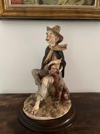 Groot Italiaans Capodimonte beeld, Antiek en Kunst, Ophalen of Verzenden