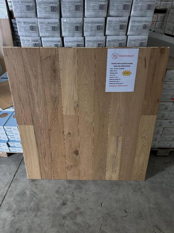 Eiken parket, Doe-het-zelf en Bouw, Hout en Planken, Nieuw, Plank, Eiken, Minder dan 200 cm, Minder dan 25 mm, Ophalen of Verzenden