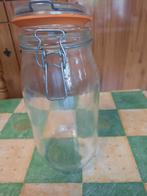 nieuwe glazen hoge bokaal hoogte 26cm met speciale sluiting, Verzamelen, Ophalen of Verzenden, Nieuw