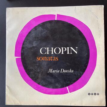 LP Chopin sonatas Maria Donska XID 5120 1962 NM beschikbaar voor biedingen