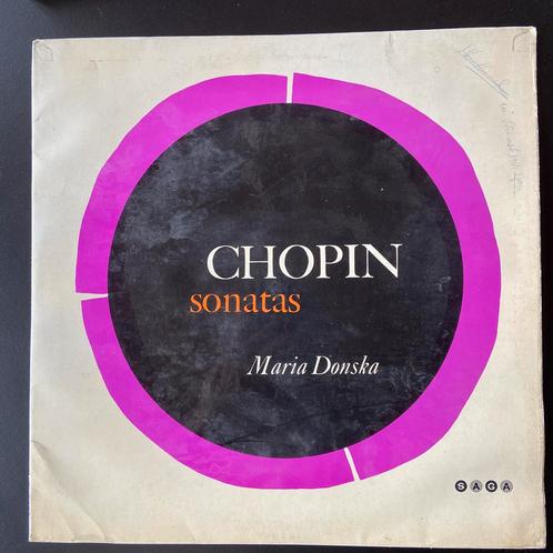 LP Chopin sonatas Maria Donska XID 5120 1962 NM, Cd's en Dvd's, Vinyl | Klassiek, Ophalen of Verzenden