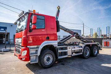 DAF CF 460-6X4-E6, Autos, Rouge, 460 ch, Achat, Euro 6