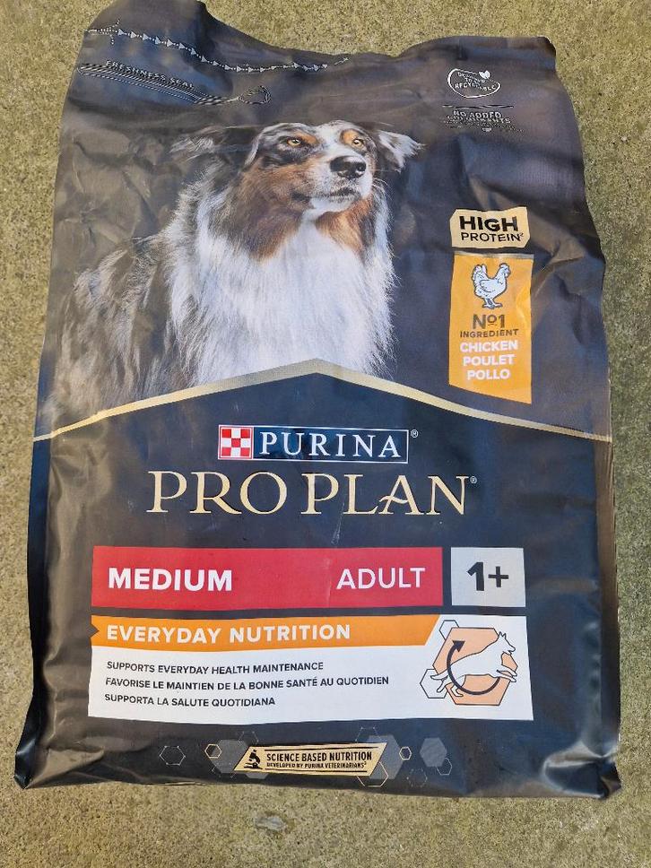 Purina Proplan Medium droogvoer voor volwassenen 3 kg, Dieren en Toebehoren, Dierenvoeding, Hond, Ophalen