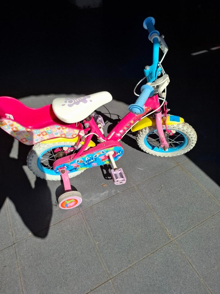 Peppa pig fiets voor meisjes 2_5 jaar :12 inch, Ophalen