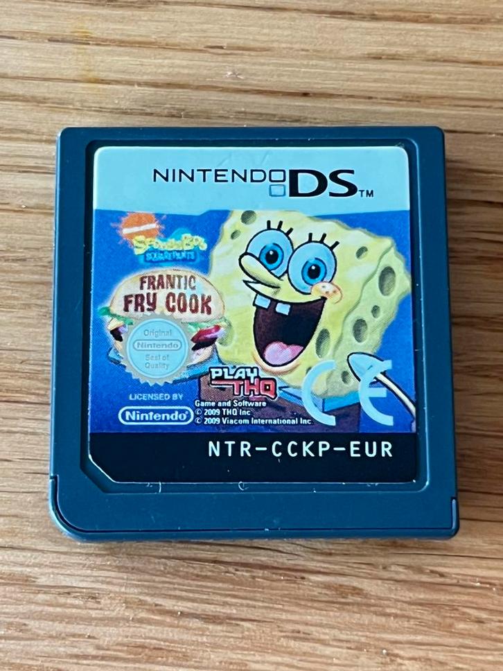 SpongeBob SquarePants: Crazy Frying spel voor Nintendo DS, Games en Spelcomputers, Games | Nintendo DS, Gebruikt, Vanaf 3 jaar