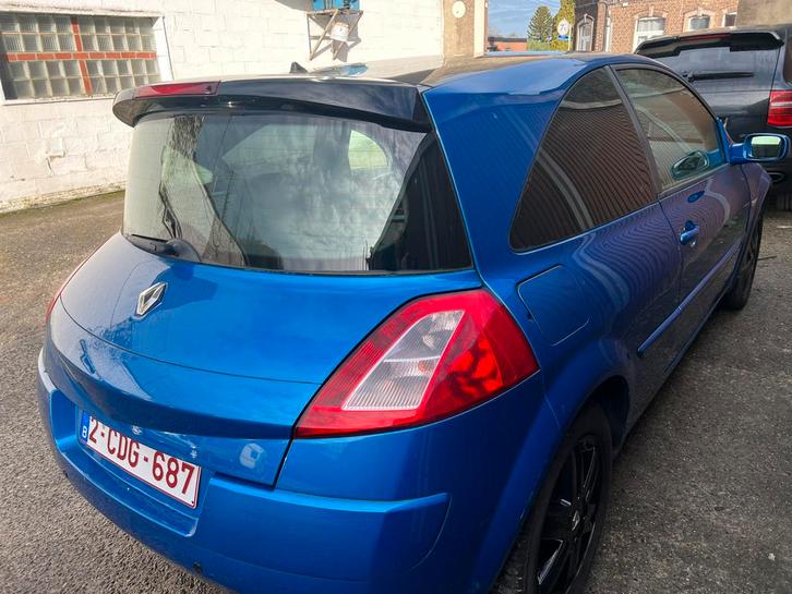 Renault Mégane, Auto's, Renault, Particulier, Mégane, Benzine, Euro 4, Coupé, 3 deurs, Handgeschakeld, Blauw, Ophalen