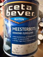 Cetabever dekkende beits ral 7035, lichtgrijs 0,75liter, Ophalen of Verzenden, Nieuw