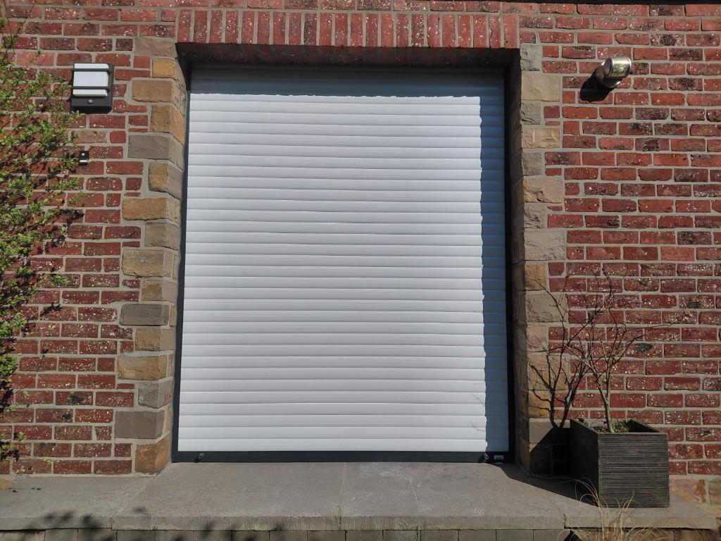 12 volets en parfait état dont 3 motorisés, Bricolage & Construction, Volets, Comme neuf, Blanc, Enlèvement