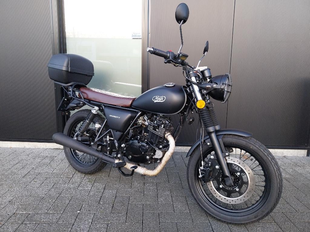 Mash seventy 125cc Met Garantie!, Motoren, Bedrijf, 125 cc, 11 kW of minder, 1 cilinder