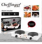 Cuisinière électrique double Cheffinger CF-EHD1000 - 1000 W, Electroménager, Tables de cuisson, Neuf, Enlèvement ou Envoi, Électrique