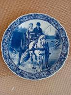 2 borden uit Delft uit porselein, Antiek en Kunst, Ophalen