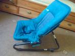 wipstoel relax blauw, Ophalen, Zo goed als nieuw, Wipstoel, Verstelbaar