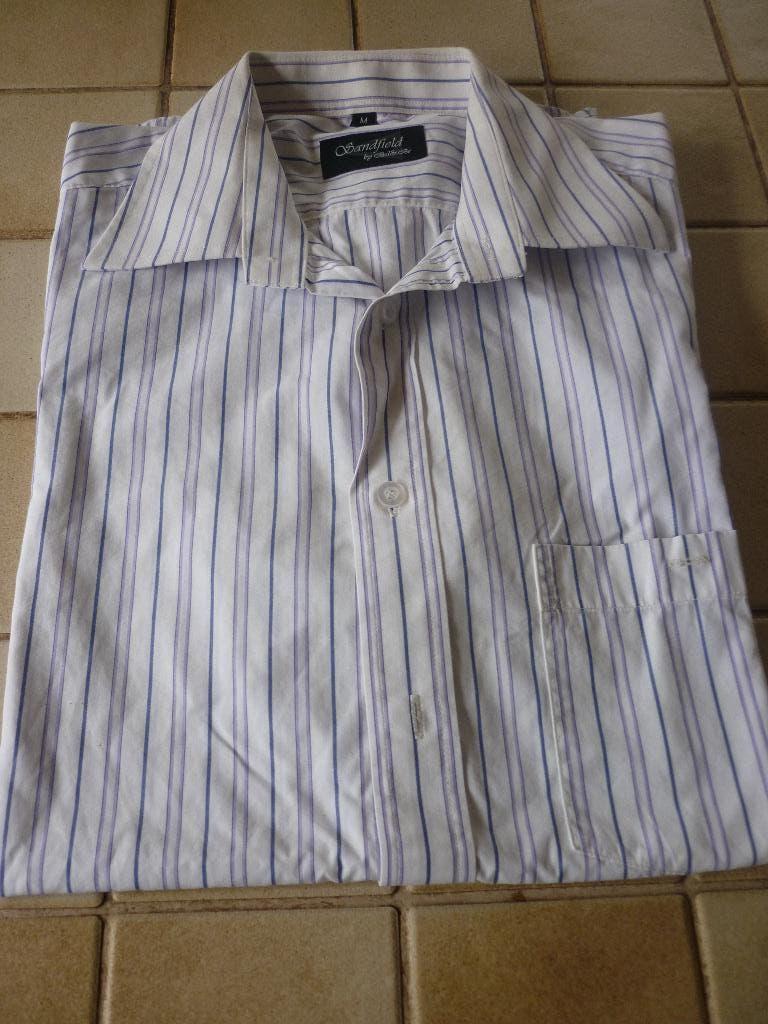 Herenhemd S-M-L, Vêtements | Hommes, Enlèvement ou Envoi, Porté, Autres couleurs, Tour de cou 39/40 (M)